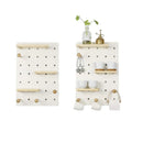 Wall Storage Shelf Panel Display Rack Cave Style Porch Shelf For Home Decoration - Square