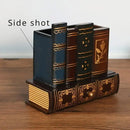 European Retro Pen Holder Creative Desktop Storage Box Office Decorations Gift