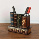 European Retro Pen Holder Creative Desktop Storage Box Office Decorations Gift