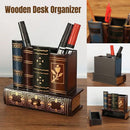 European Retro Pen Holder Creative Desktop Storage Box Office Decorations Gift