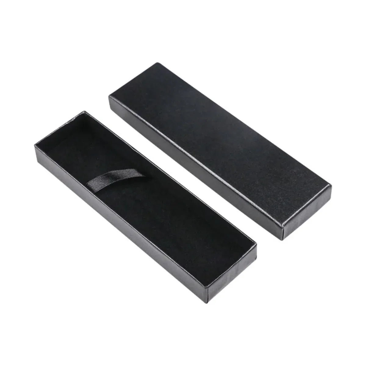Black Pen Gift Box Set 20pcs Clamshell Storage Case for Fountain Ballpoint