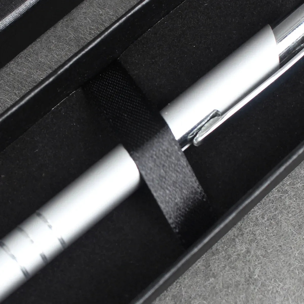Black Pen Gift Box Set 20pcs Clamshell Storage Case for Fountain Ballpoint