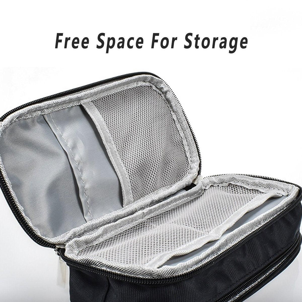 2pcs Large Capacity Multifunctional Pencil Case Storage Bag for School Office