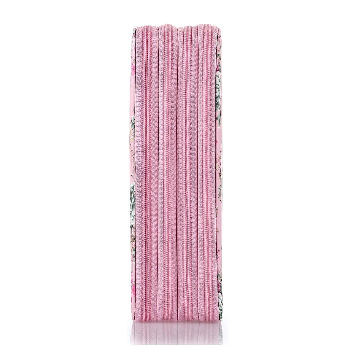 200 Slots Large Capacity Pencil Case Rose Foundation Student Stationery Bag