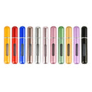 Portable Perfume Atomizer Spray Bottle 8ml Refillable Scent Pump for Travel Use - Coffee