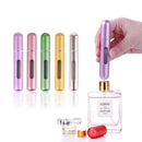 Portable Perfume Atomizer Spray Bottle 8ml Refillable Scent Pump for Travel Use - Coffee