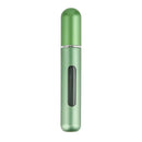Portable Perfume Atomizer Spray Bottle 8ml Refillable Scent Pump for Travel Use - Green