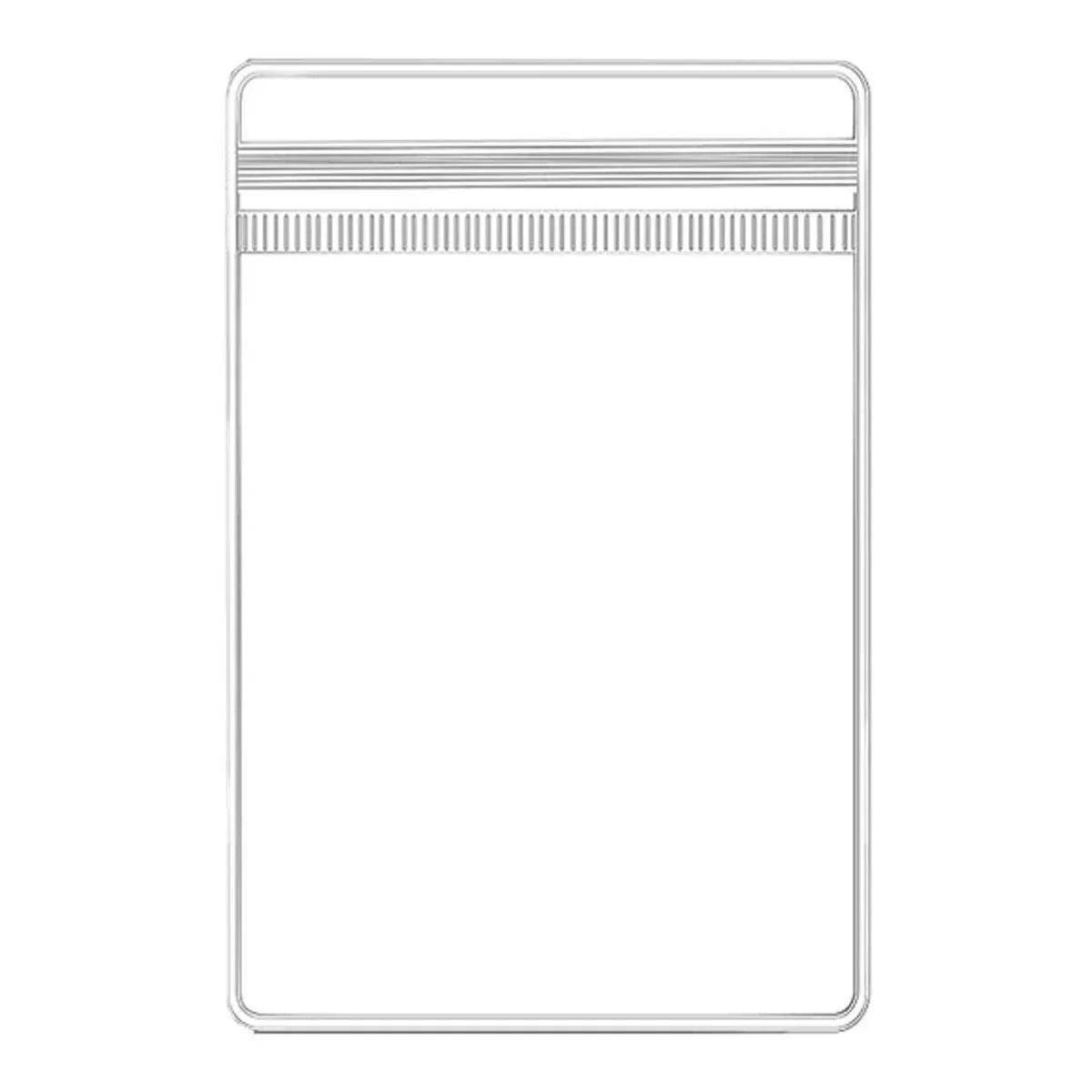 100pcs PVC Self-Sealing Jewelry Bags Anti-Oxidation Storage Dustproof Bags - 10*15cm