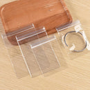 100pcs PVC Self-Sealing Jewelry Bags Anti-Oxidation Storage Dustproof Bags - 10*15cm