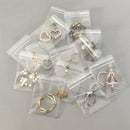 100pcs PVC Self-Sealing Jewelry Bags Anti-Oxidation Storage Dustproof Bags - 10*15cm