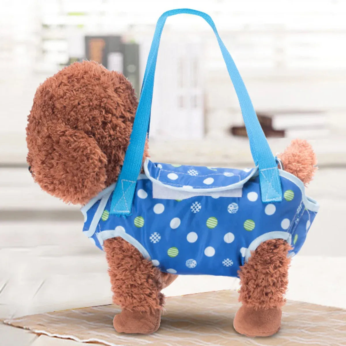 Pet Portable Travel Backpack Dog Four-Legged Carrier Crossbody Bag Durable - M