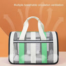 Pet Carrier Bag Portable Travel Cat Tote Bag Soft Breathable Cat Bag for Outdoor - Green