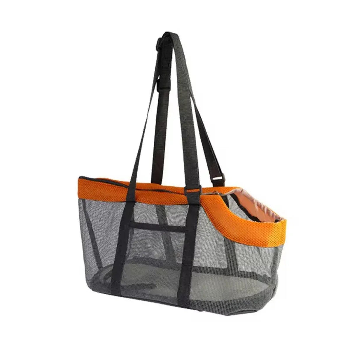 Mesh Dogs Carrying Bag Large Capacity Breathable Outdoor Travel Pet Carrier Bag