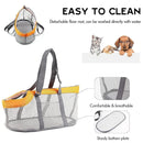 Mesh Dogs Carrying Bag Large Capacity Breathable Outdoor Travel Pet Carrier Bag
