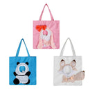 Portable One Shoulder Cat Dog Canvas Bag Breathable Pet Carrier for Travel - Pink