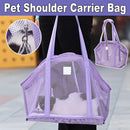 Escape Proof Pet Carrier Mesh Shoulder Bag Small Pet Travel Secure Strap Use