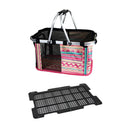 Pet Outdoor Carrying Baskets Portable Cat Dog Travel Bags Pet Carrier Breathable - Red