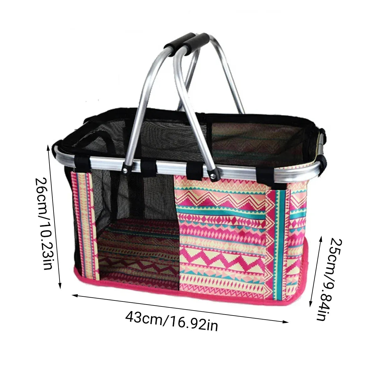 Pet Outdoor Carrying Baskets Portable Cat Dog Travel Bags Pet Carrier Breathable - Red