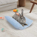 Small Animal Bed Cushion Plush Sleeping Mat for Pet Carrier Cage Nest Hamster - Brown