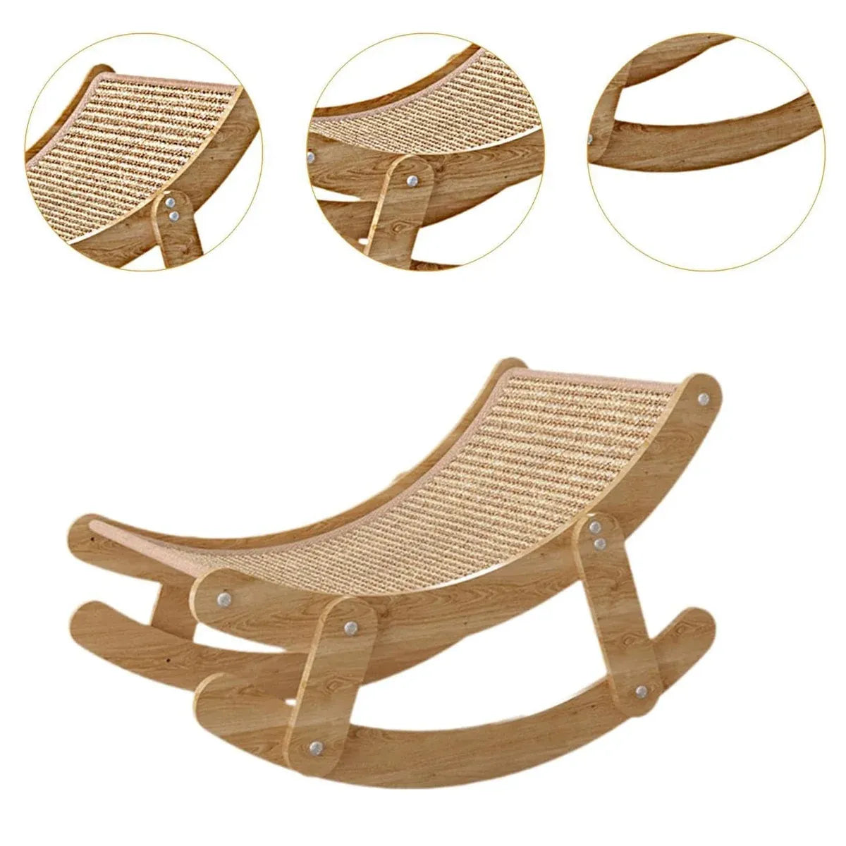 Cat Scratcher Cat Bed Lounge Chair Cradle Cat Chair Cardboard For Kittens