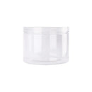Wide Mouth Plastic Food Bottles 50pcs Transparent Sealed Storage Tanks Container - 10cm x 8.5cm