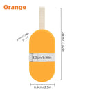 Pet Travel Water Food Cup for Dog Walking Leakproof Portable Lightweight Outdoor - Orange