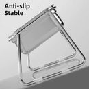 Cat Food Bowl Set Double Tilted Stainless Steel Pet Feeding Bowl Non Slip Stand
