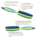 Pet Hair Removal Brush Multi-functional Cleaning Brush For Dog Cat Dust Removal - Red