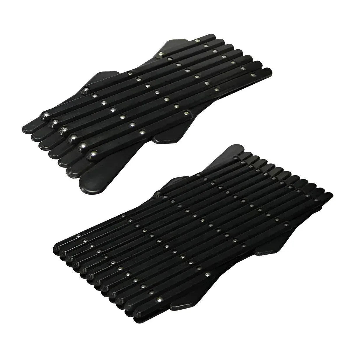 2pcs Retractable Car Window Guardrail for Dogs Cats Pet Barrier Fence - 24cmx17.5cm