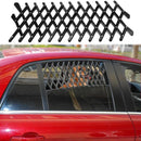 2pcs Retractable Car Window Guardrail for Dogs Cats Pet Barrier Fence - 24cmx17.5cm