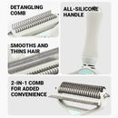 Pet Grooming Brush Hair Removal Anti Tangle Cat Dog Home Detangling Comb Pets - L