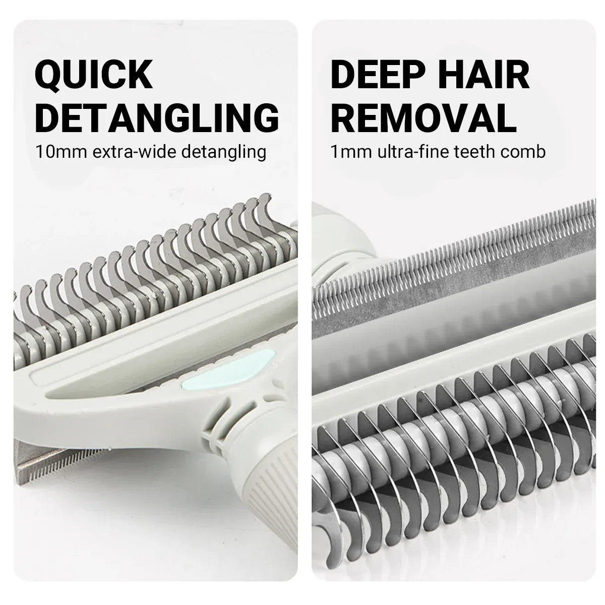 Pet Grooming Brush Hair Removal Anti Tangle Cat Dog Home Detangling Comb Pets - S