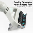 Pet Grooming Brush Hair Removal Anti Tangle Cat Dog Home Detangling Comb Pets - S
