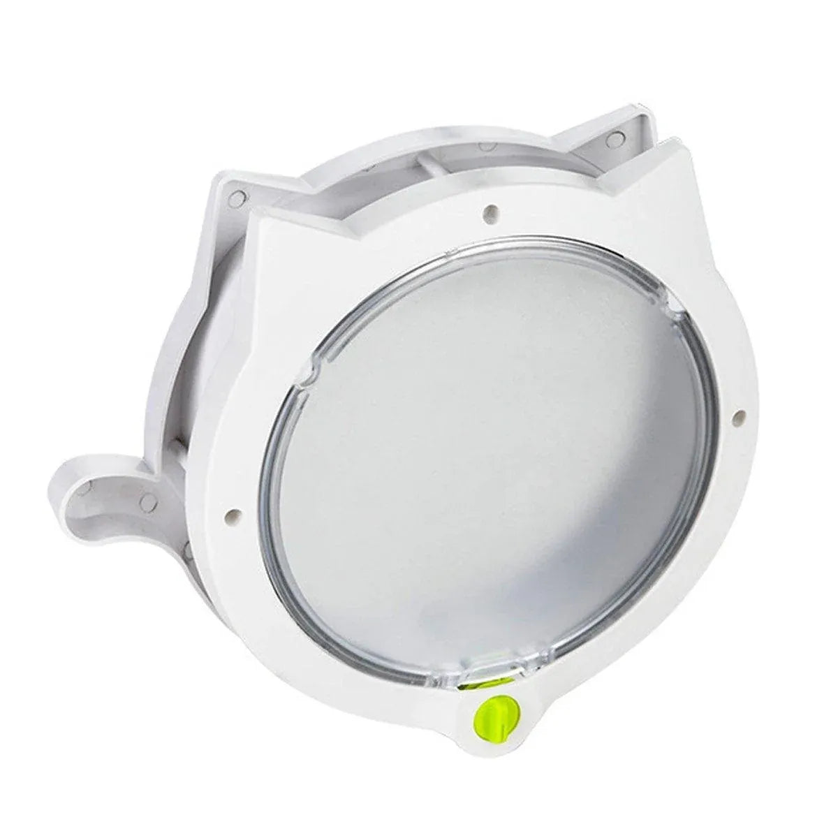 Cat Ear Pet Door for Cats and Dogs Easy In and Out Access Durable Pet Supplies - White