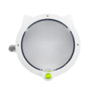 Cat Ear Pet Door for Cats and Dogs Easy In and Out Access Durable Pet Supplies - White