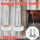Hanging Chicken Feeder Automatic Refill Chicken Feeder for Hens Poultry Farm