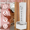 Hanging Chicken Feeder Automatic Refill Chicken Feeder for Hens Poultry Farm