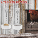 Hanging Chicken Feeder Automatic Refill Chicken Feeder for Hens Poultry Farm