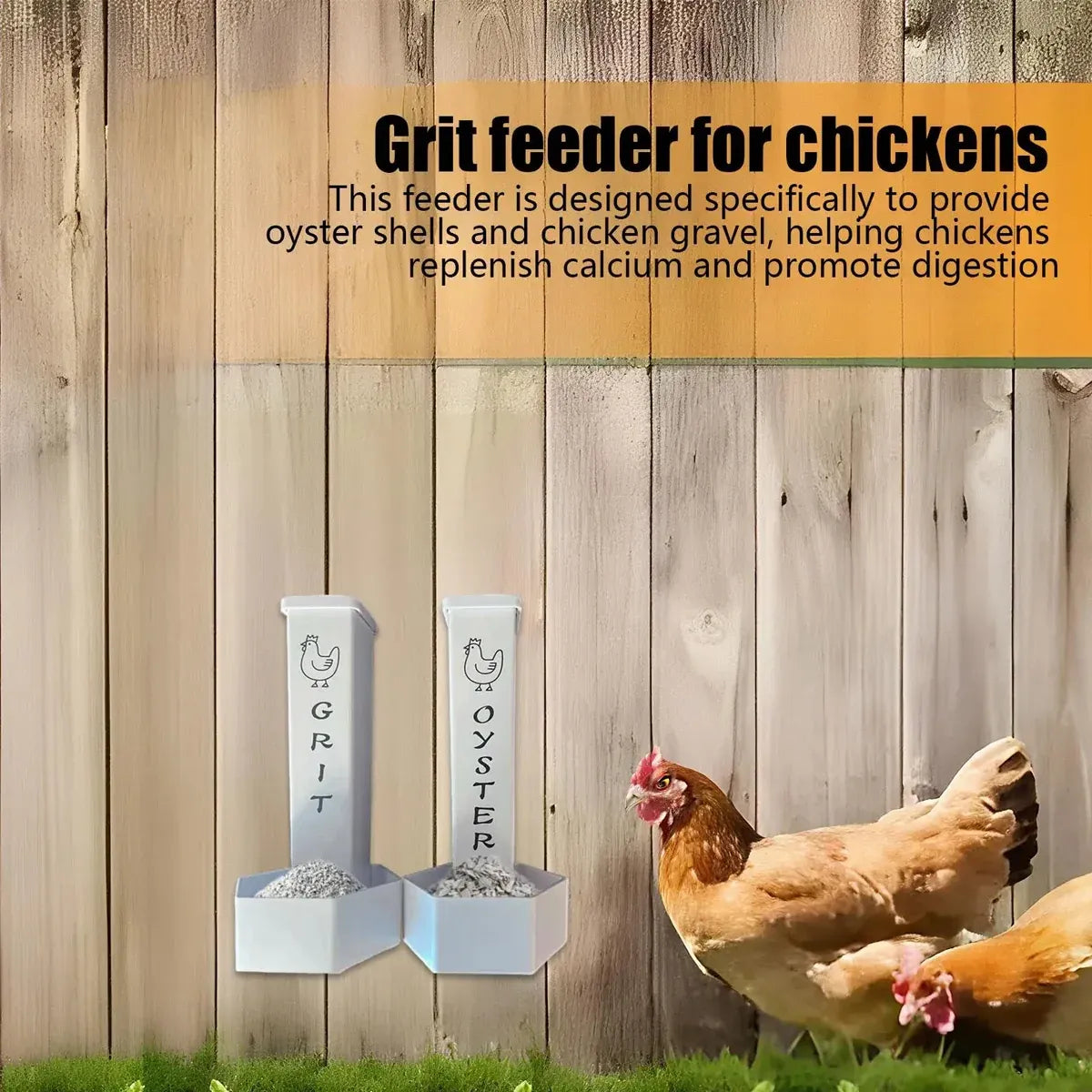 Hanging Chicken Feeder Automatic Refill Chicken Feeder for Hens Poultry Farm