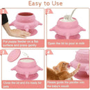 Silicone Pet Feeding Device Anti-choking Bionic Breast-feeding Water Feeder - Green