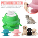 Silicone Pet Feeding Device Anti-choking Bionic Breast-feeding Water Feeder - Pink