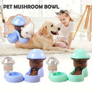 Cat Bowl Pet Feeding Bowl Double Dog Food Water Bowl for Cats and Dogs Feeding - Blue