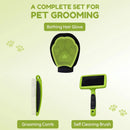 3PCS Pet Grooming Cleaning Kit Pet Hair Remover Tools for Home Pet Care Supplies