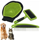 3PCS Pet Grooming Cleaning Kit Pet Hair Remover Tools for Home Pet Care Supplies
