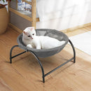 Hanging Bed Pet Litter Basket Cozy Cat Hammock Durable Comfortable Sleeping Spot - Black