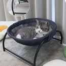 Hanging Bed Pet Litter Basket Cozy Cat Hammock Durable Comfortable Sleeping Spot - Grey