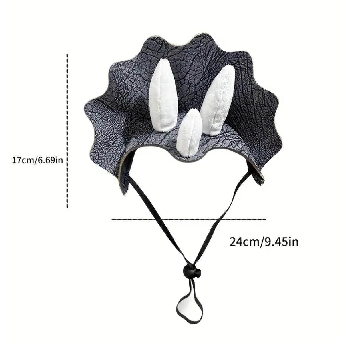 Pet Dinosaur Hat Costume Cute Animal Costume Headwear Durable Soft Comfortable