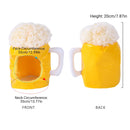Pet Beer Style Hat Headpiece Pet Funny Feadgear Fun Pet Fecoration for Pet
