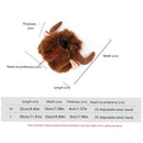 Pet Horn Wigs Headwear Adjustable for Dogs Cats Soft Comfortable Decoration - M