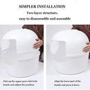 Plastic Pet Kennel Small Dog Cat Litter Box Teddy Villa Easy Clean Hair Guard - Brown